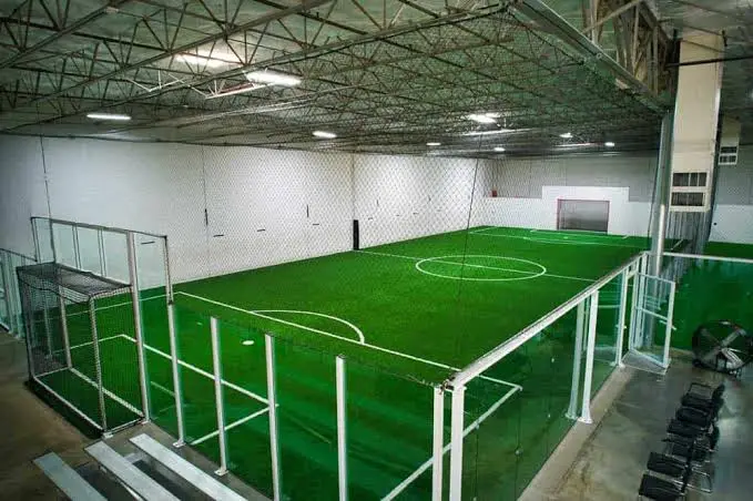 Football playing area at XPERT Indoor Stadium